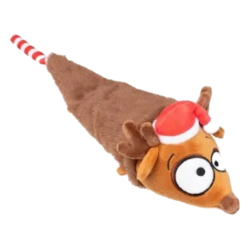 Peluche de Natal para cães FuzzYard Run Away Reindeer