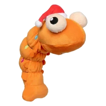 Peluche de Natal para cães FuzzYard Shelvis Presley