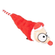 Peluche de Natal para cães FuzzYard So Long Santa