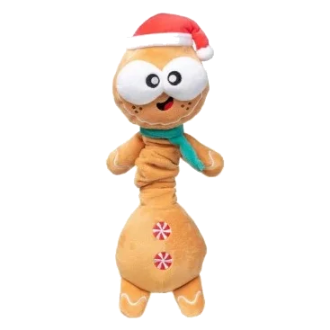 Peluche de Natal para cães FuzzYard Veronecka the Gingerbread