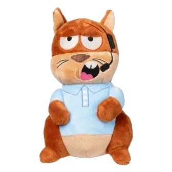 Peluche esquilo com som para cães FuzzYard Telemarketer Tom