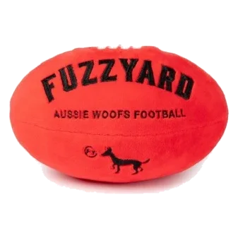Peluche para cão FuzzYard Bola Aussie Football com apito