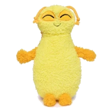 Peluche para cães FuzzYard percevejo Belly amarelo com apito