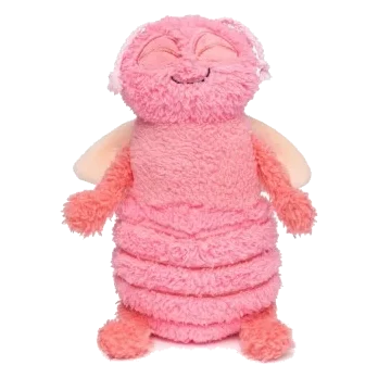 Peluche para cães FuzzYard percevejo Flutter rosa com apito