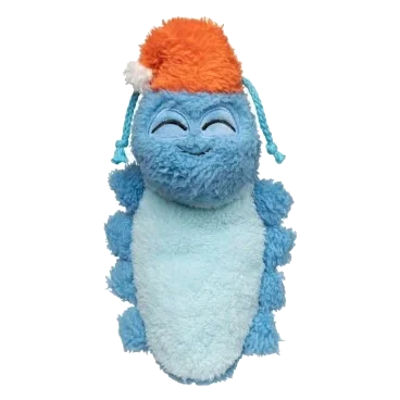 Peluche para cães FuzzYard percevejo Rolly azul com apito