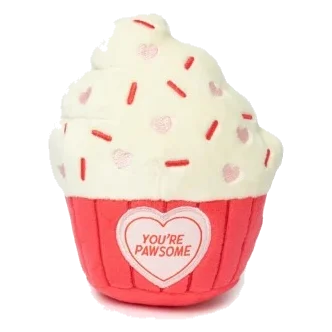 Peluche para cão FuzzYard Cupcake You're Pawsome com apito