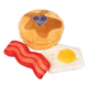 Peluches para cães FuzzYard Dog's Breakfast, pack de 3