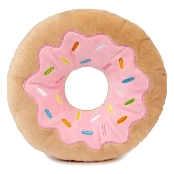 Peluche para cães FuzzYard donut gigante com apito