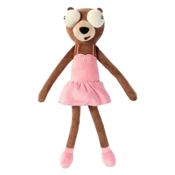 Peluche para cão FuzzYard Lankies Billie The Bear-Larina