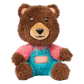 Peluche para cão FuzzYard Nasties Fuzz Bear com apito