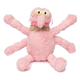 Peluche para cão FuzzYard Nasties Scratchette pulga cor-de-rosa com apito