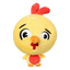 Peluche para cães FuzzYard Noggins Hen Diesel com apito