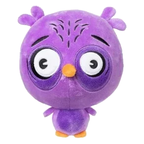 Peluche para cães FuzzYard Noggins Hoo Dini com apito