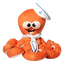Peluche para cães FuzzYard Octo-Pose Sailor Squiggles polvo com apito