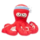Peluche para cães FuzzYard Octo-Pose Takoyaki polvo com apito