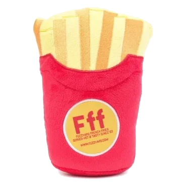 Peluche para cães FuzzYard batatas fritas com apito