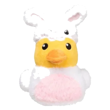 Peluche para cães FuzzYard pato coelho com apito