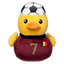 Peluche para cão FuzzYard Pato futebolista Bélgica n.º 7 com apito