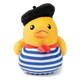 Peluche para cães FuzzYard pato Timothee Chalaquack com apito