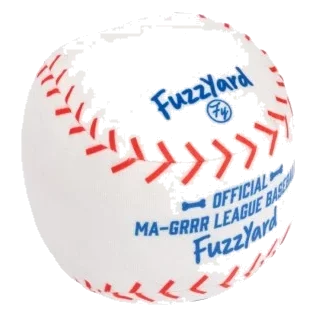 Peluche para cão FuzzYard Bola de basebol com apito