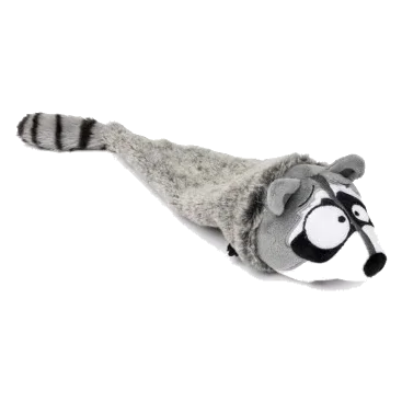 Peluche para cães com som FuzzYard The Yeetz Run Along Racoon