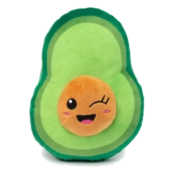 Peluche para cães com som FuzzYard Winky abacate