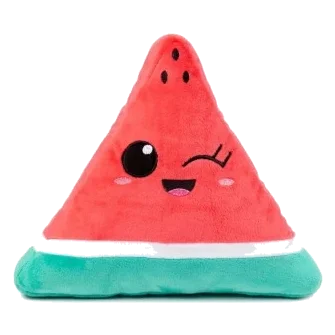 Peluche para cães com som FuzzYard Winky melancia