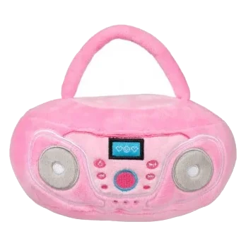 Peluche para cães FuzzYard Y2K Portable CD Player, leitor de CD