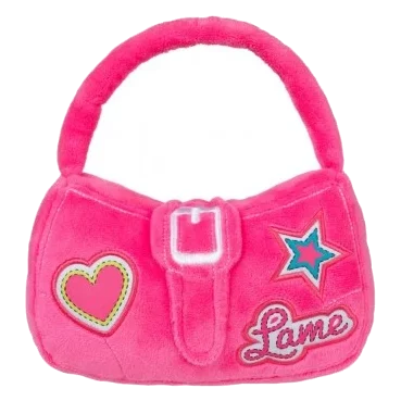 Peluche para cães FuzzYard Y2K So Fetch Handbag, mala de mão