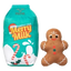Peluches de Natal para cães FuzzYard Milk & Gingerbread, pack de 2