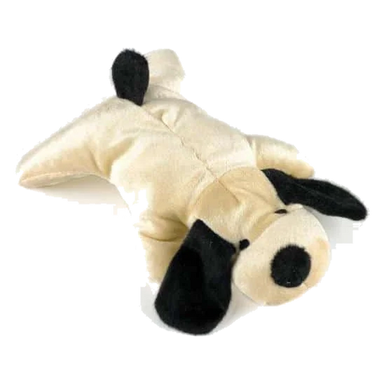 Peluche cãozinho orelhudo com apito 18 cm para cães