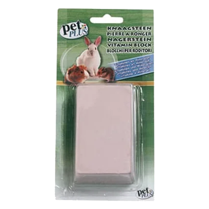 Pedra de roer Pet Plus vitaminas e minerais para roedores