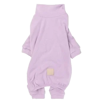 Pijama macio para cães FuzzYard Life Lila