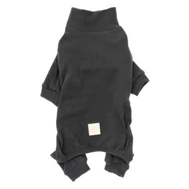 Pijama macio para cães FuzzYard Life Slate Grey