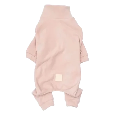 Pijama para cães FuzzYard Life Soft Blush macio