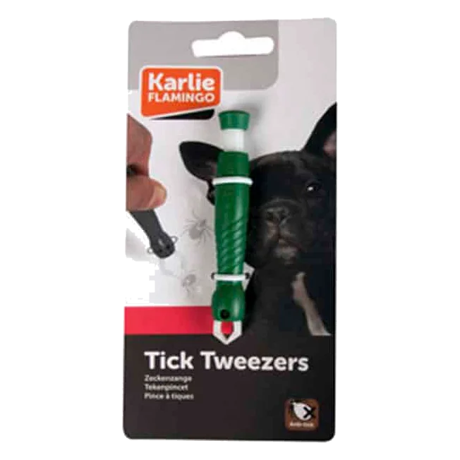 Pinça para remover carraças de cães