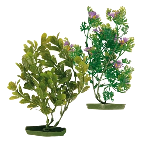 Plantas artificiais de plástico para aquário