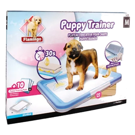 Puppy Trainer com 10 resguardos para cachorros, tamanhos S e M