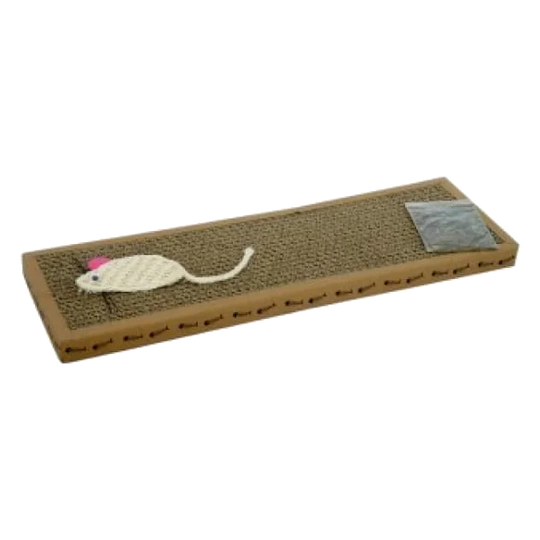 Arranhador de cartão para gatos, 38 × 12 cm