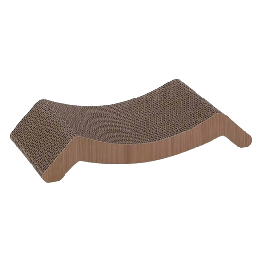 Arranhador de cartão Wiski castanho para gatos