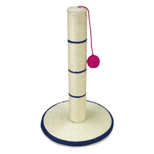 Arranhador de sisal com bola para gatos