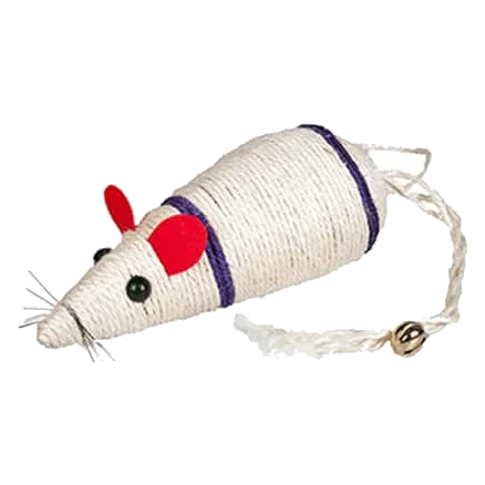 Rato de sisal para gatos