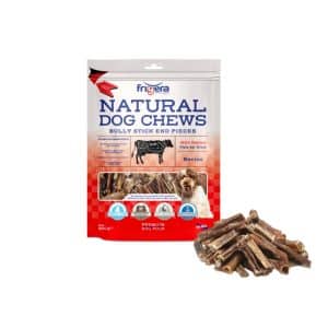Aparas de nervo de touro para cães, saco de 500 g
