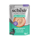 Comida húmida para gatos Schesir Functions Oral Comfort frango com fiambre, 70 g