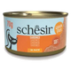 Comida húmida para gatos Schesir Grill patê sardinhas, 70 g
