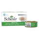 Comida húmida para gatos Schesir atum e filetes de frango, 6 × 50 g, multipack