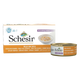 Comida húmida para gatos Schesir filetes de frango com abóbora, 6 × 50 g, multipack