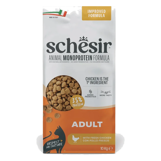 Ração para gatos Schesir Animal Protein Manutenção frango, 10 kg