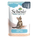Comida húmida para gatinhos Schesir atum, saqueta 85 g
