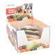 Snack dental veggie em forma de escova para cães, 7,5 e 10 cm